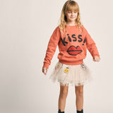 100% Cotton Sweatshirt "Kiss" | NAADA - CapuletKids