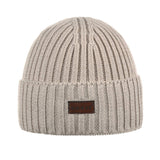 Multicolored Ribbed Beanie | Ander