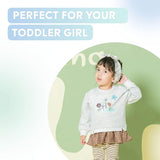 Pink Frilled Butterfly Sweatshirt | AIMAMA