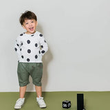 White Dotted Longsleeve | AIMAMA