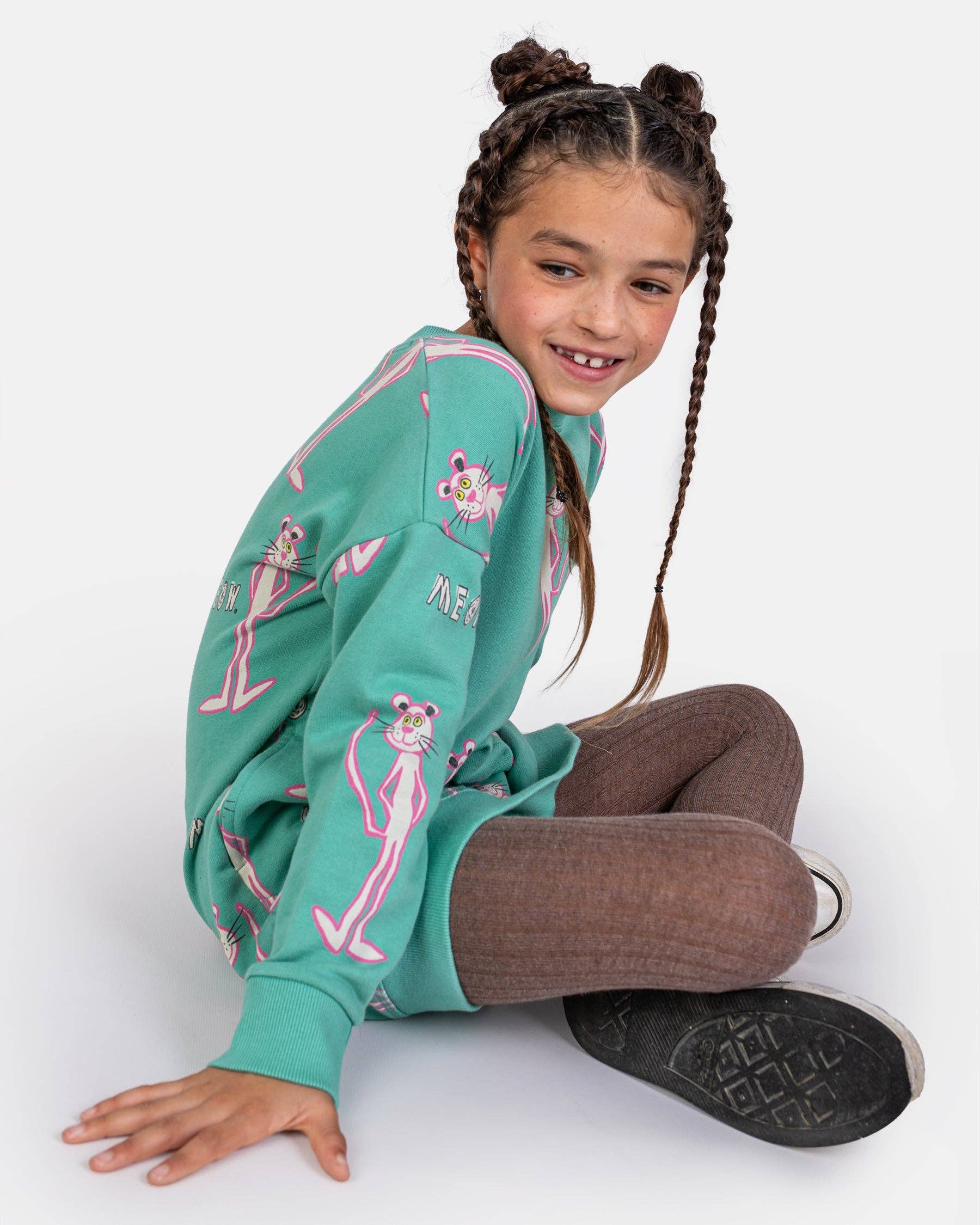 100% Cotton Dress "Meow" | NAADA - CapuletKids