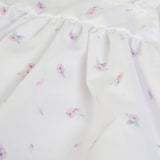 White Floral Print Dress, FS BABY