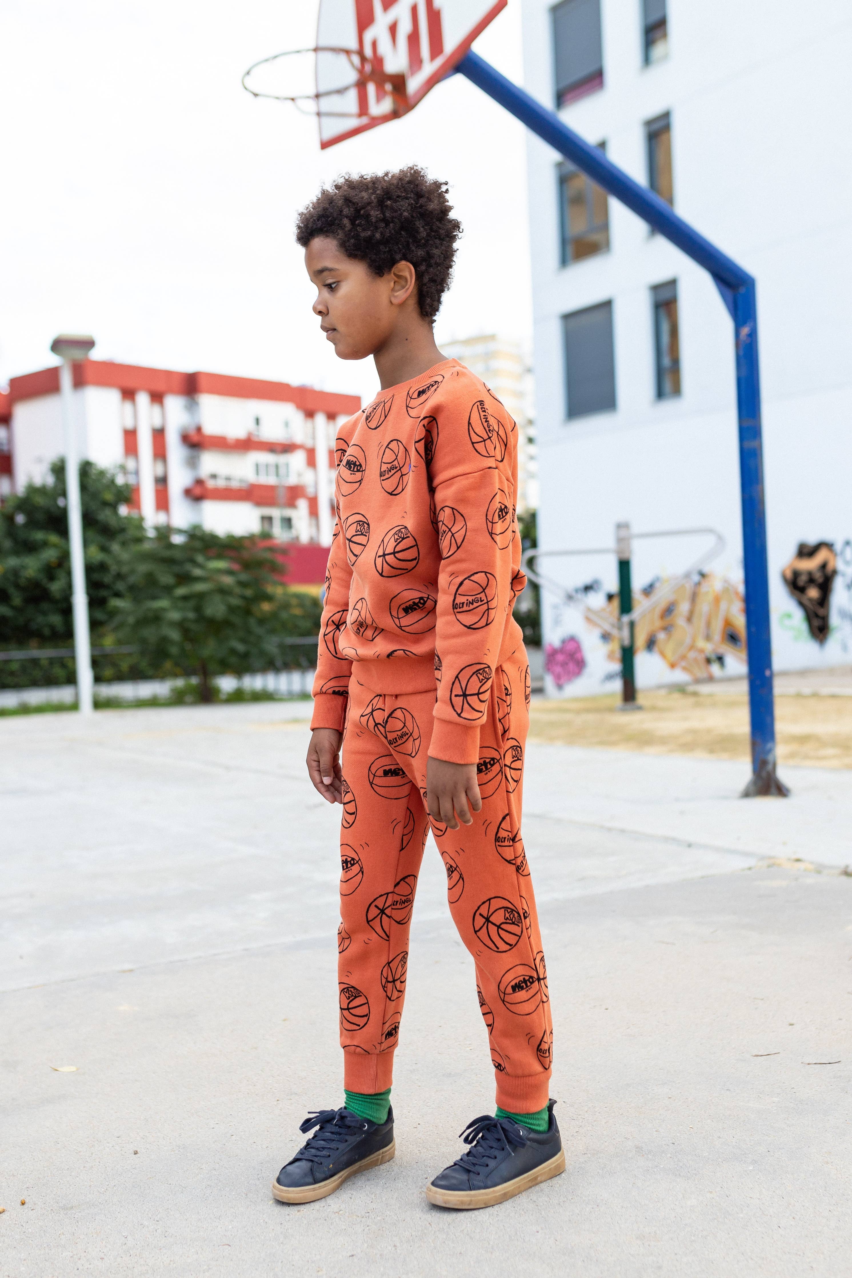 100% Cotton B-Ball Joggers | Unisex Pants | NAADA - CapuletKids
