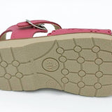 Classic Leather Sandals with Buckle | ALADINO