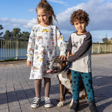 100% Cotton Leggings with Dots | NAADA - CapuletKids