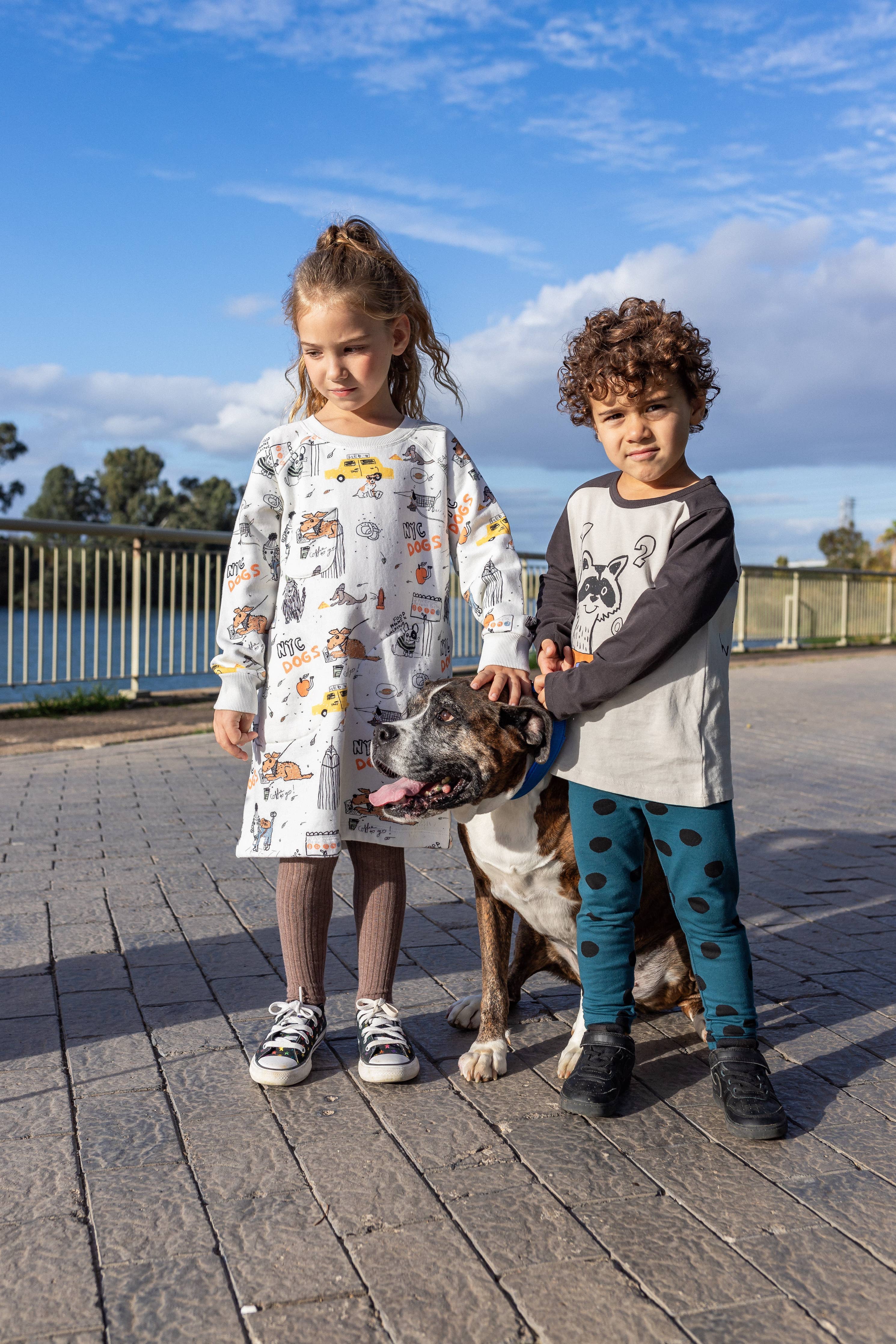 100% Cotton Leggings with Dots | NAADA - CapuletKids