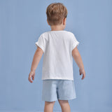 Elastic Denim Shorts | AIMAMA