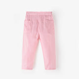 Classic Pink Straight-Leg Pants | AIMAMA