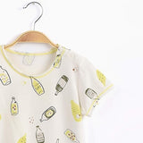 Juice & Oil Print Tee | AIMAMA