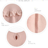 Pink or White Ruffled Longsleeve | AIMAMA