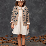 Jacquard Knit Cardigan "print animal" | TOCOTO VINTAGE