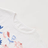 White Ruffle Lace Sleeve Tee | AIMAMA