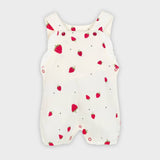 Overalls BERRIES: PATTERNED STRAWBERRIES / 9 M