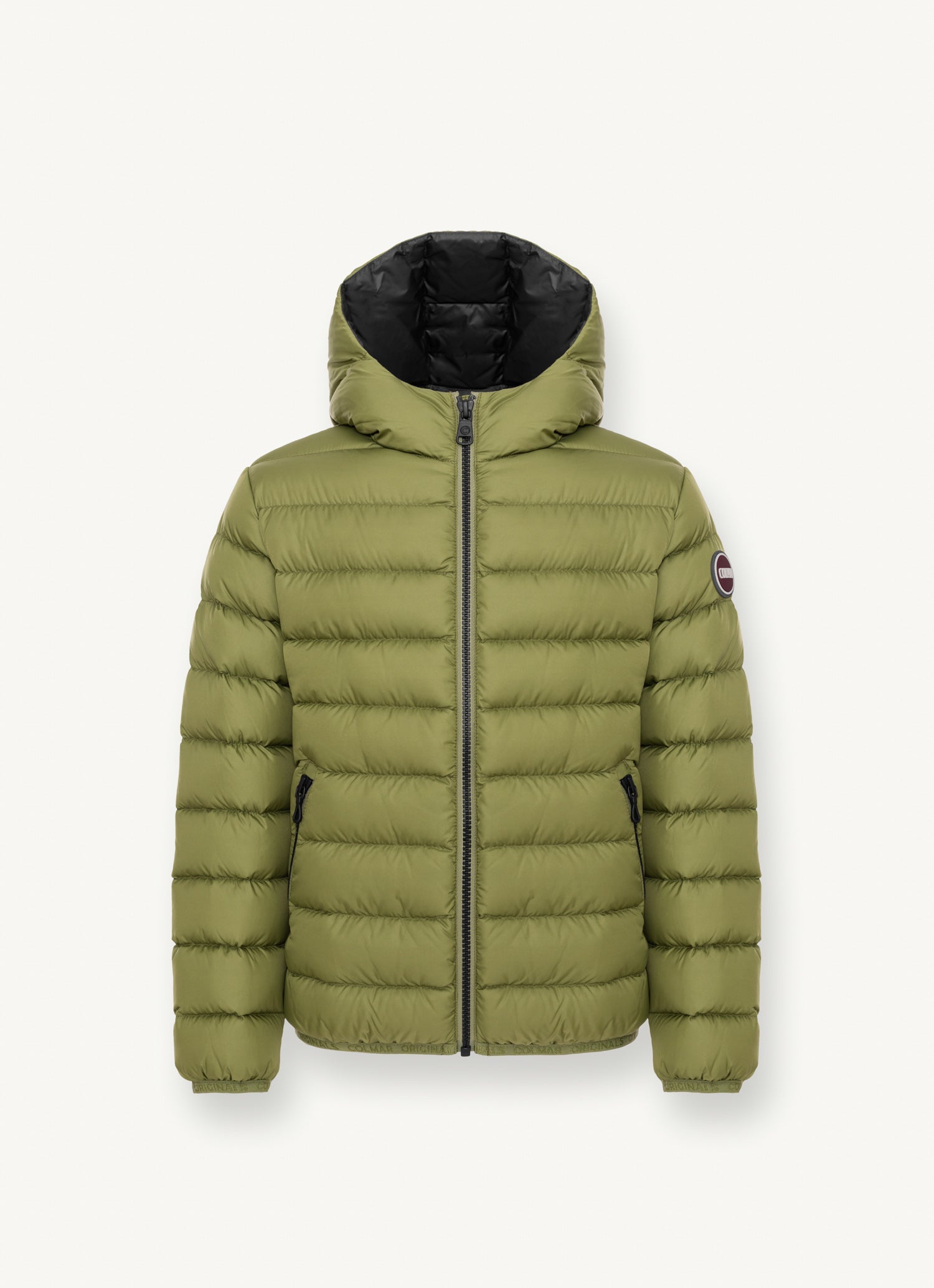 Green Boy's Lightweight Recycled Jacket with Hood