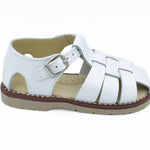 Classic Leather Sandals with Buckle | ALADINO - CapuletKids