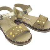 Lidia Topos sandal: Rose gold