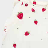 Overalls BERRIES: PATTERNED STRAWBERRIES / 9 M
