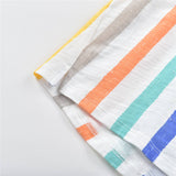 Colorful Striped Tee | AIMAMA