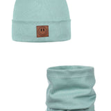 Organic Cotton Hat & Scarf Set for 5-12yo | ANDER
