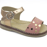 Lidia Topos sandal: Rose gold