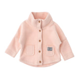 Baby Fleece Cardigan | Soft Jacket | TOCOTO VINTAGE