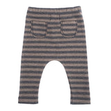 Striped 100% Cotton Soft Leggings | TOCOTO VINTAGE