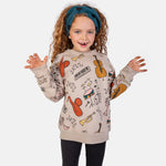 100% Cotton Sweatshirt "Music" | NAADA - CapuletKids
