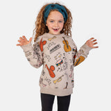100% Cotton Sweatshirt "Music" | NAADA - CapuletKids