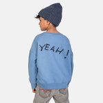 Organic Cotton Sweatshirt "Yeah!" | NAADA - CapuletKids