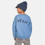 Organic Cotton Sweatshirt "Yeah!" | NAADA - CapuletKids