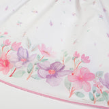 White Floral Print Dress, FS BABY
