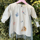 Doodle Tulle Dress | AIMAMA
