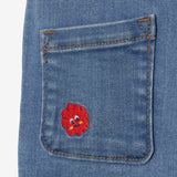 Denim Embroidered Jeans | CATIMINI