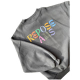 Gray Crewneck | REPOSE AMS
