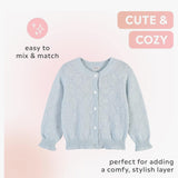 Multicolored Knitted Button-Down Cardigan | AIMAMA
