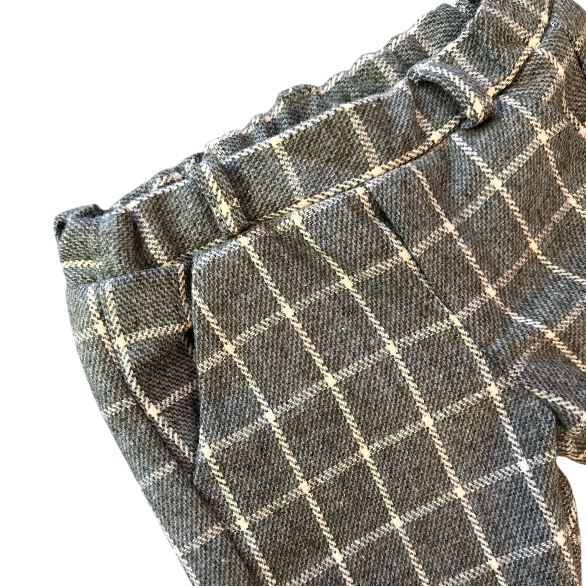 Elton Flannel Trousers for Mini Boys | BEBE SWEENY - CapuletKids