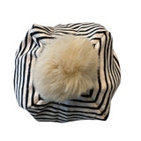 Striped Star Print Hat | TUTTO PICCOLO