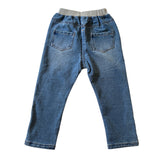 Bow-Detail Denim Pants | AIMAMA