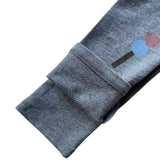 Cotton Knee-Detail Leggings | AIMAMA