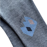 Cotton Knee-Detail Leggings | AIMAMA