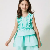 Ruffle Dress for Girls | TWINSET
