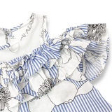 Off-Shoulder Floral Blouse+Leggings. Set. | DOE A DEAR