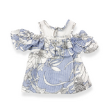 Off-Shoulder Floral Blouse+Leggings. Set. | DOE A DEAR