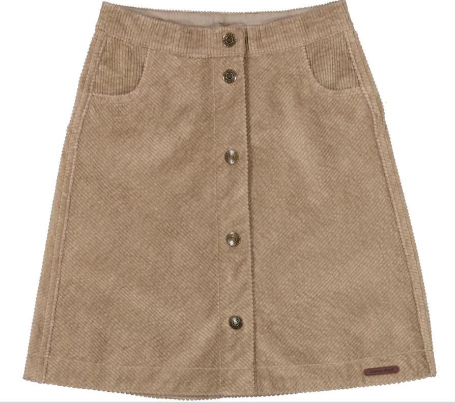 Corduroy A-Line Skirt | MARMAR - CapuletKids