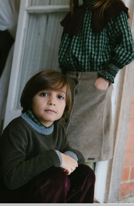 Corduroy A-Line Skirt | MARMAR - CapuletKids