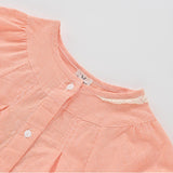 Orange & White Striped Dress | AIMAMA