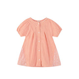 Orange & White Striped Dress | AIMAMA