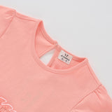 Peachy Pink Ruffle Dress | AIMAMA