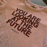 Pink "Future" Tee | IMPS & ELFS