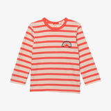 Orange Striped Longsleeve | CATIMINI